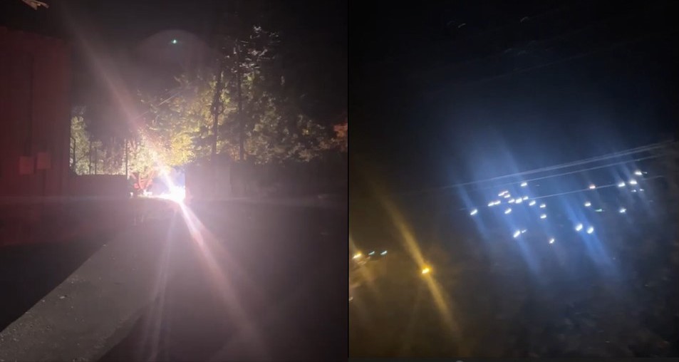 Kopan elektrik telleri panik yarattı