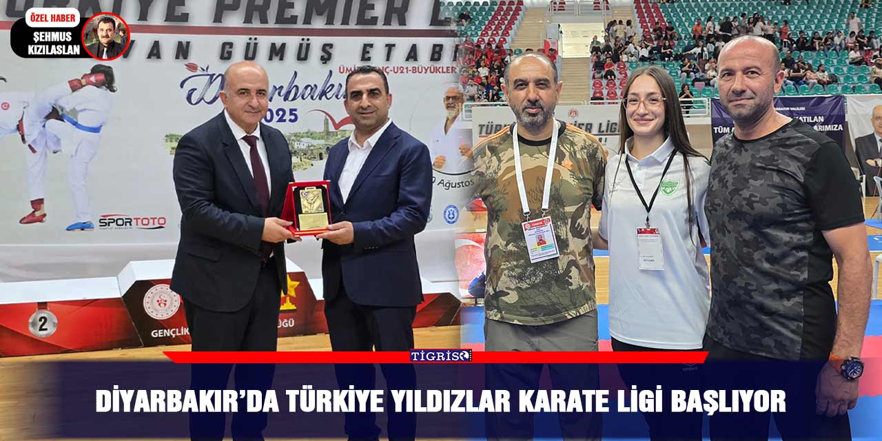 Diyarbakır’da Türkiye Yıldızlar Karate Ligi Başlıyor