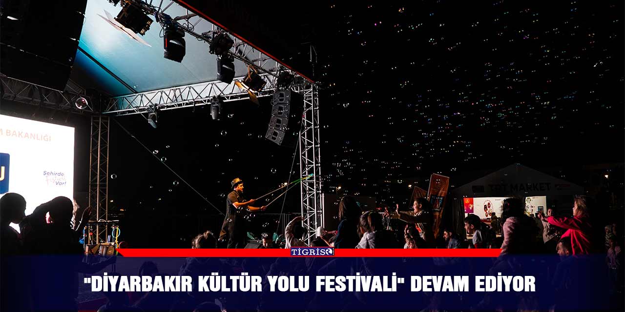 "Diyarbakır Kültür Yolu Festivali" devam ediyor