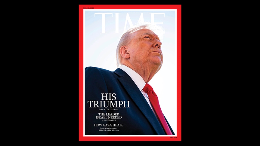 Trump, Time dergisinin saçını "yok ettiğini" belirtti