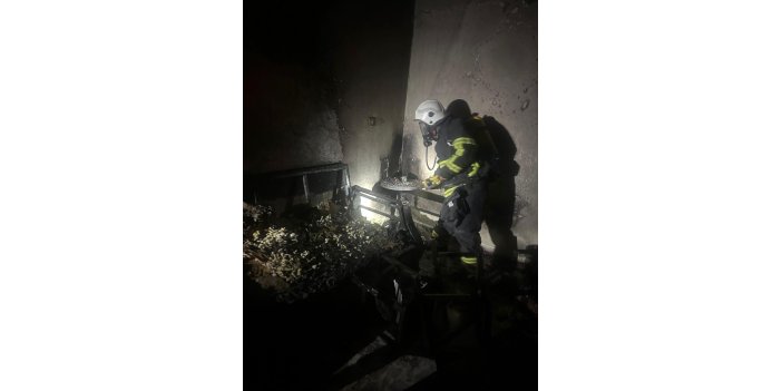 Müstakil evde yangın paniği