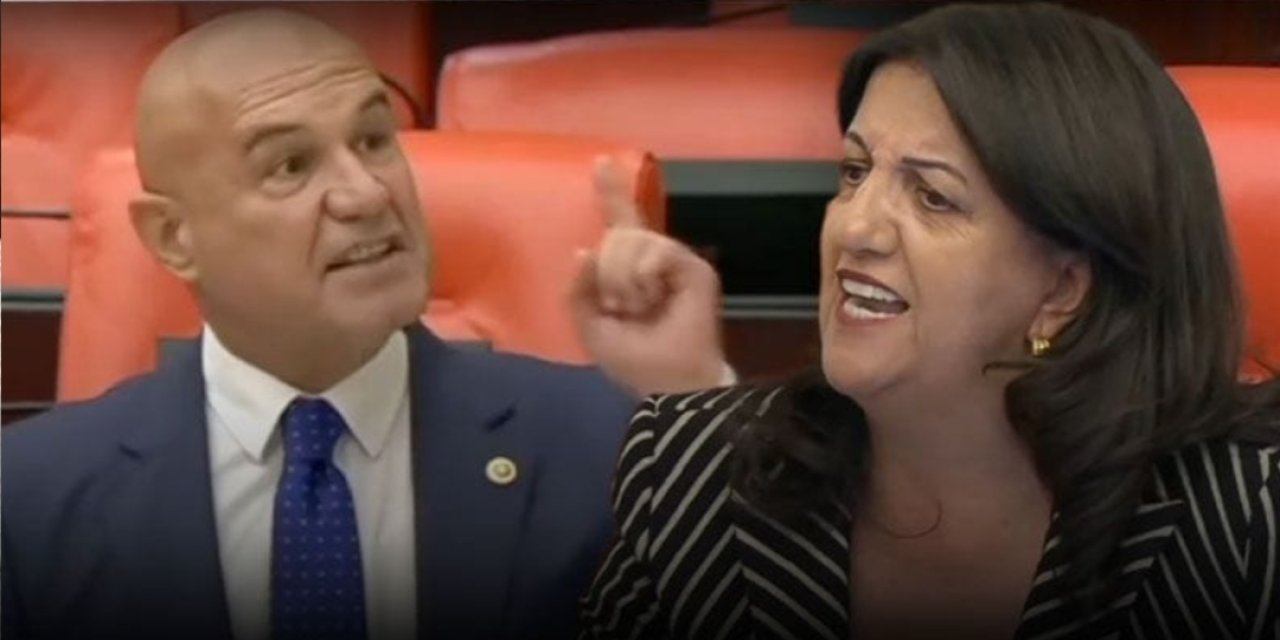 Meclis'te Öcalan gerginliği: Pervin Buldan ile Turhan Çömez birbirine girdi