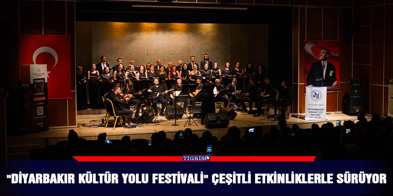 "Diyarbakır Kültür Yolu Festivali" çeşitli etkinliklerle sürüyor