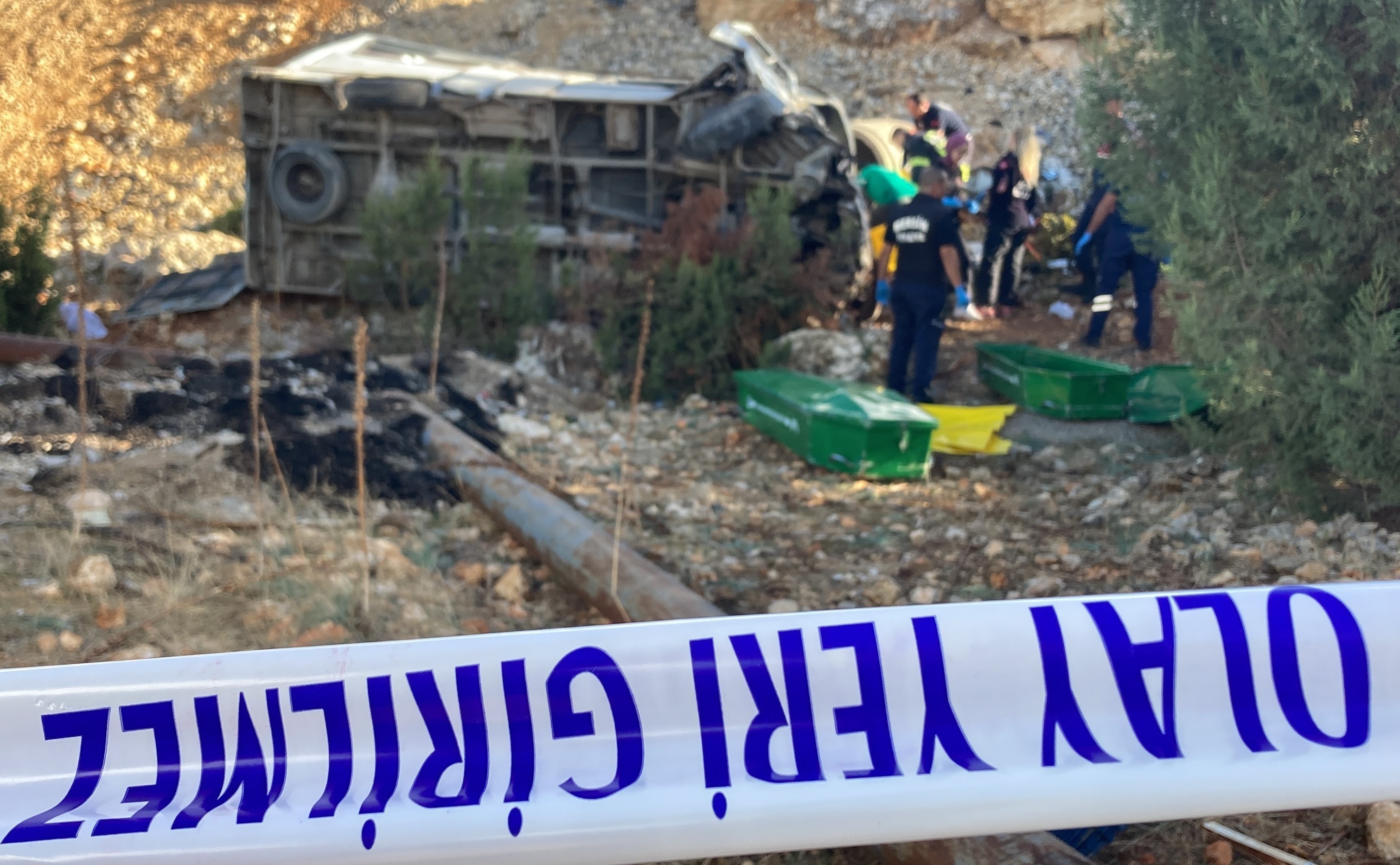 Mersin'deki işçi servisi kazasında ölü sayısı 7 oldu