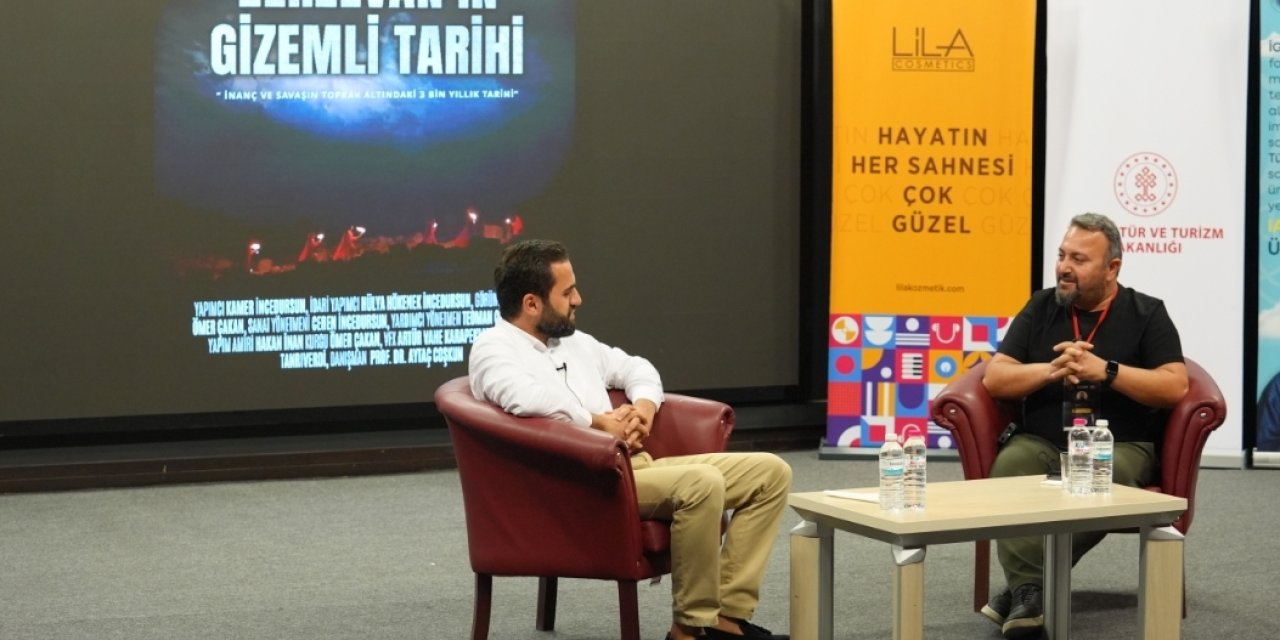 Diyarbakır'da "Zerzevan’ın Gizemli Tarihi" izleyiciyle buluştu