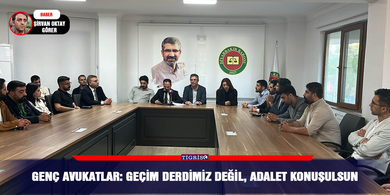 Genç avukatlar: Geçim derdimiz değil, adalet konuşulsun