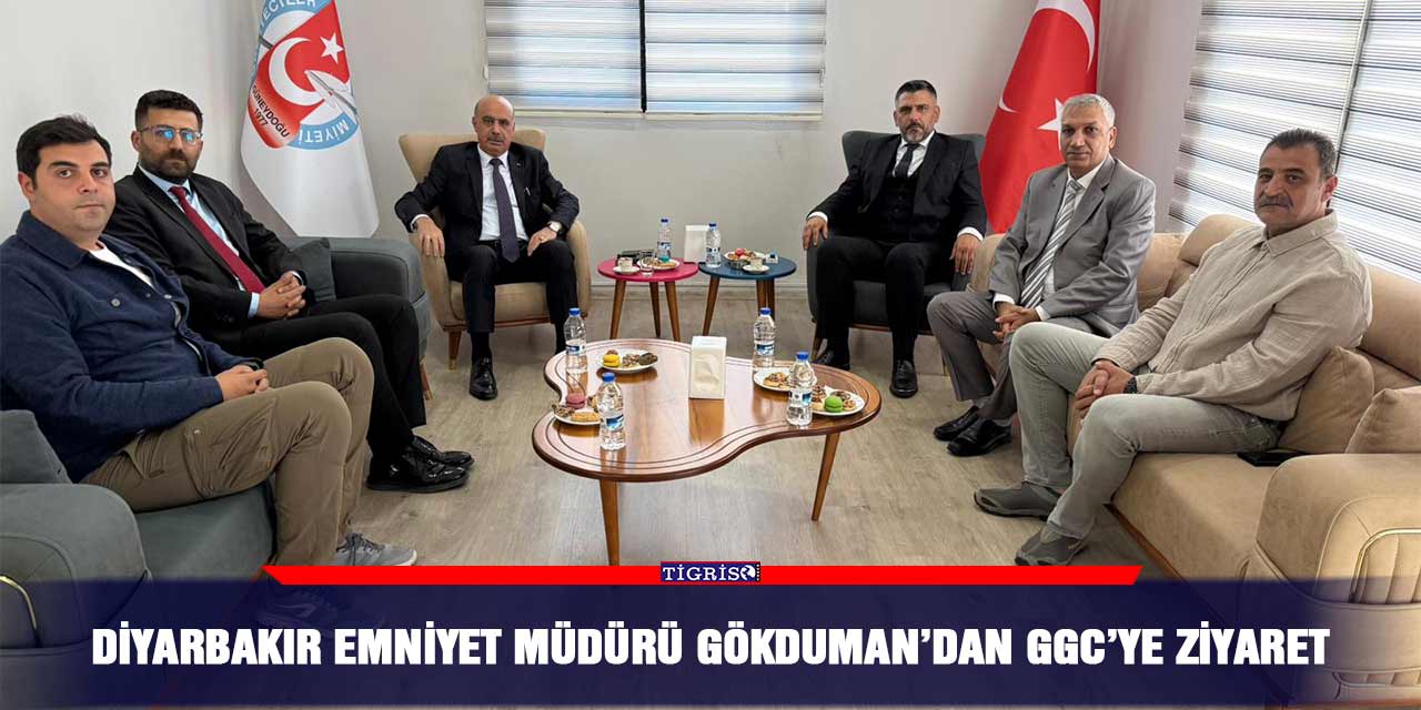 Diyarbakır Emniyet Müdürü Gökduman’dan GGC’ye ziyaret