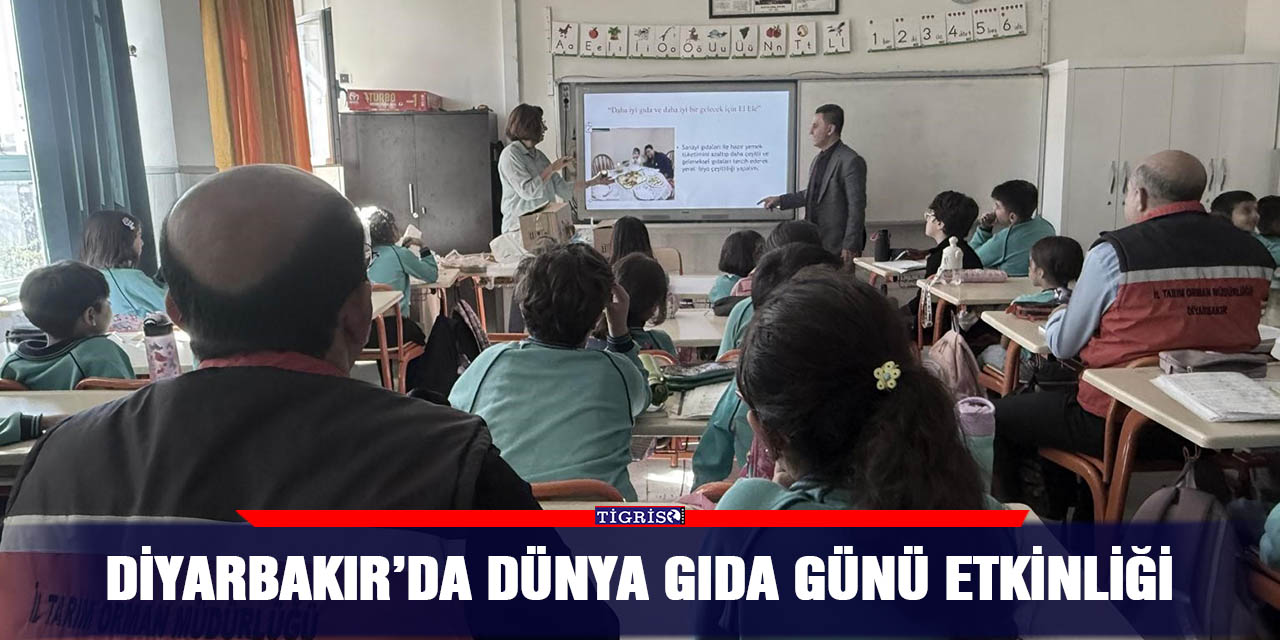 Diyarbakır’da Dünya Gıda Günü etkinliği