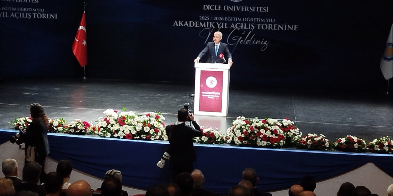 Numan Kurtulmuş Diyarbakır'da Kürtçe konuştu:  TBMM'nin resmi hesabından yayınlandı