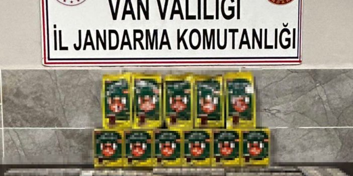 Van'da bin 460 paket kaçak sigara ele geçirildi