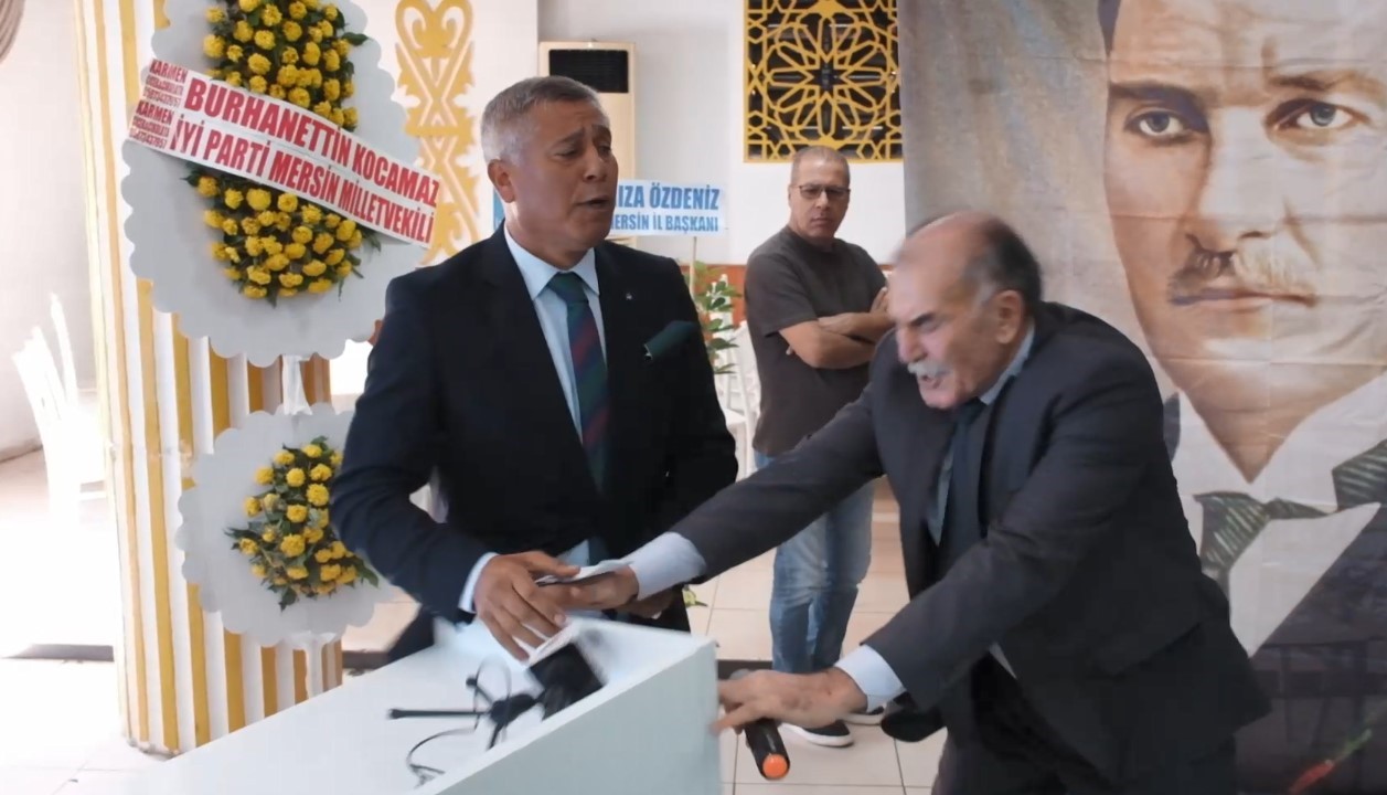 İYİ Parti kongresinde gerginlik