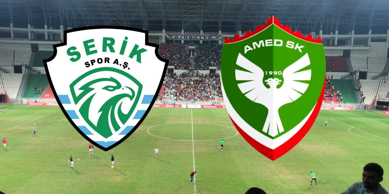 Serikspor-Amedspor: Muhtemel 11'ler