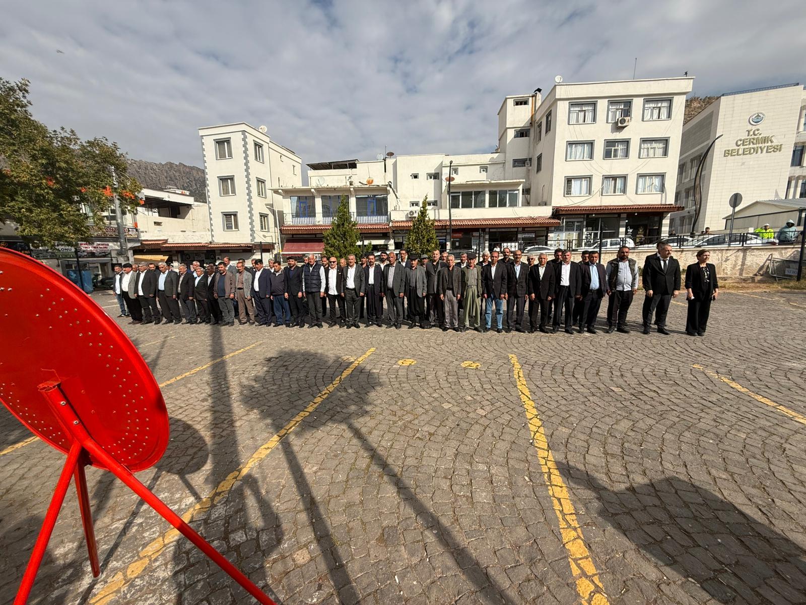 Çermik'te Muhtarlar Günü töreni