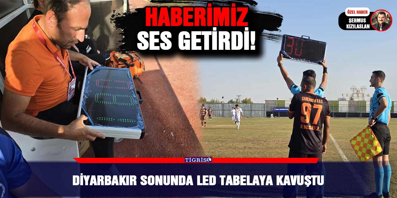 VİDEO - Haberimiz Ses Getirdi! Diyarbakır sonunda LED Tabelaya Kavuştu