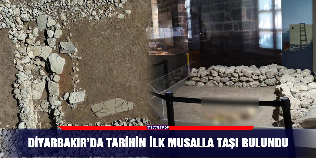 Diyarbakır’da tarihin ilk musalla taşı bulundu