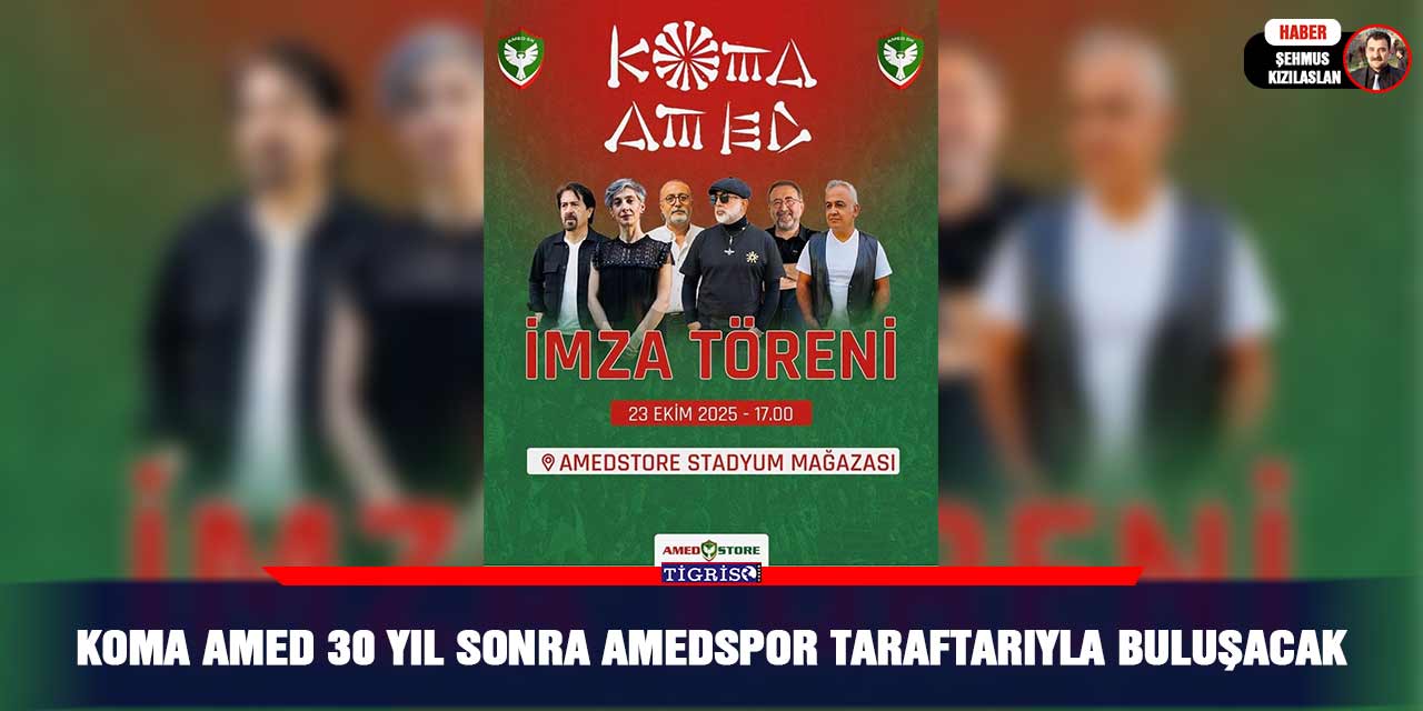 Koma Amed 30 Yıl Sonra Amedspor taraftarıyla buluşacak