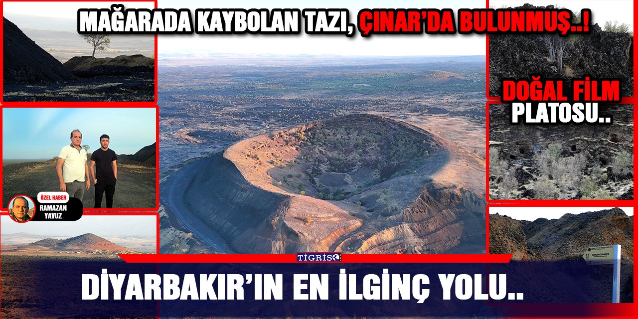 VİDEO - DİYARBAKIR’IN EN İLGİNÇ YOLU..