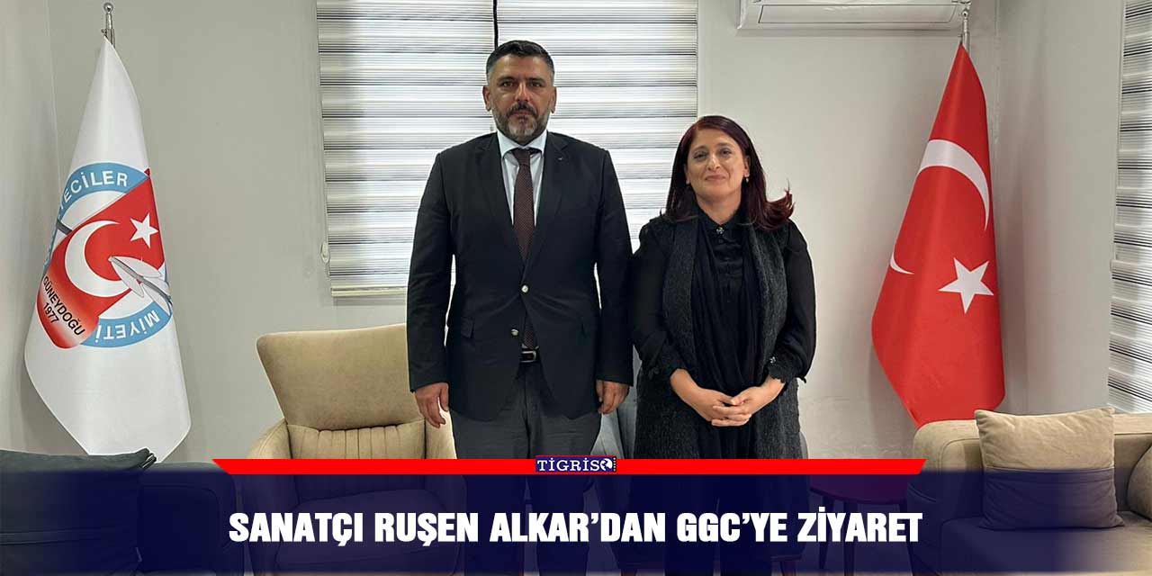 Sanatçı Ruşen Alkar’dan GGC’ye Ziyaret