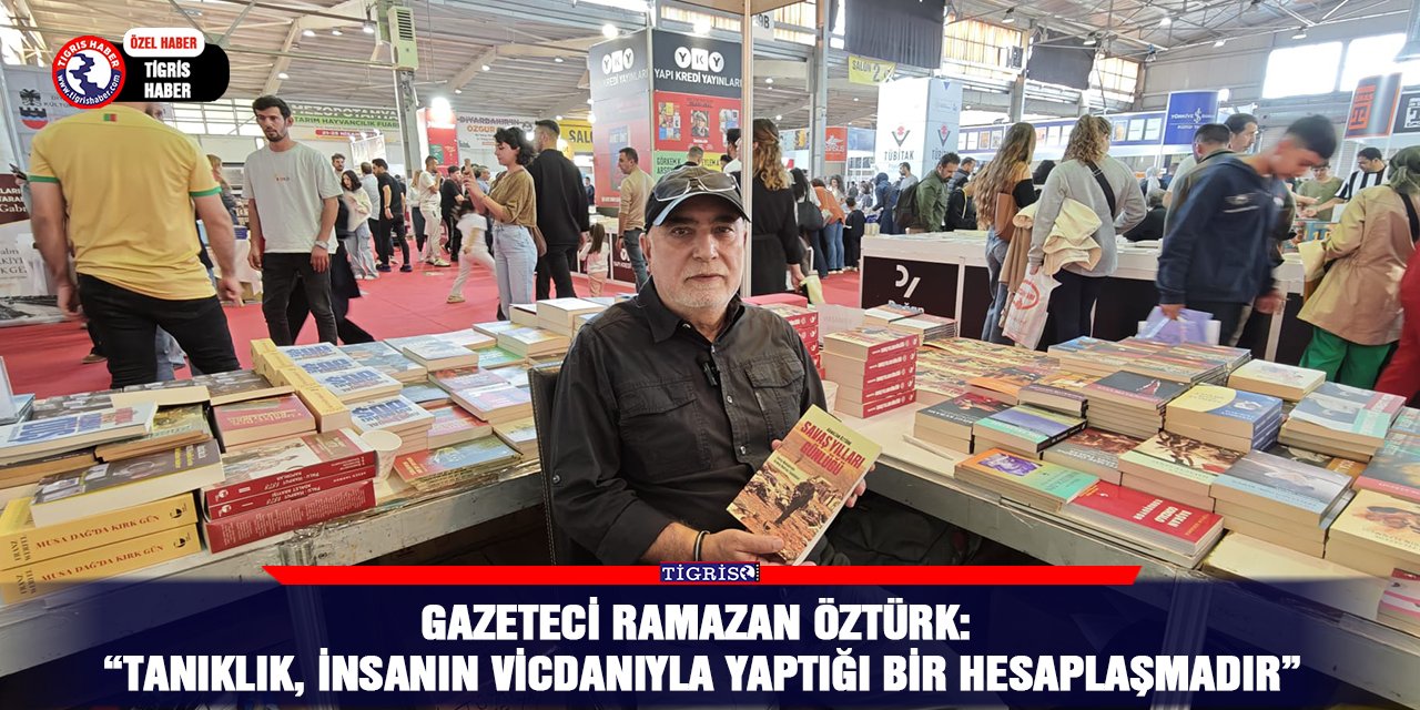 VİDEO - Gazeteci Ramazan Öztürk: “Tanıklık, insanın vicdanıyla yaptığı bir hesaplaşmadır”