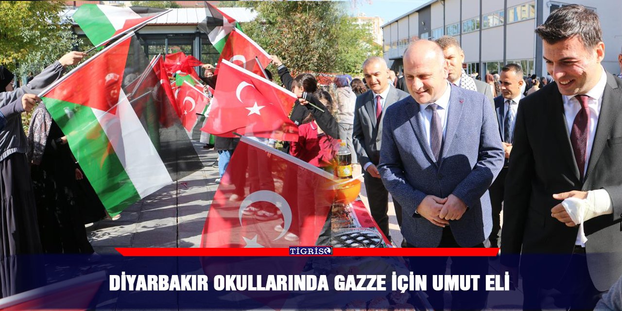 VİDEO - Diyarbakır okullarında Gazze için umut eli