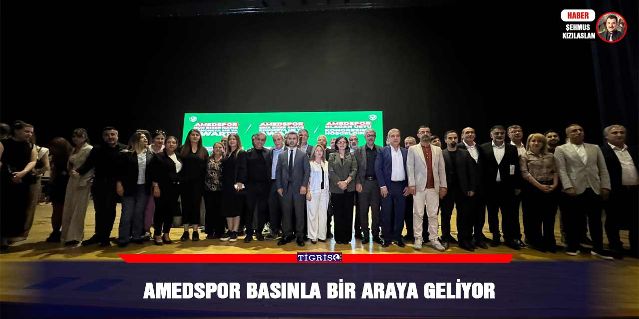Amedspor basınla bir araya geliyor