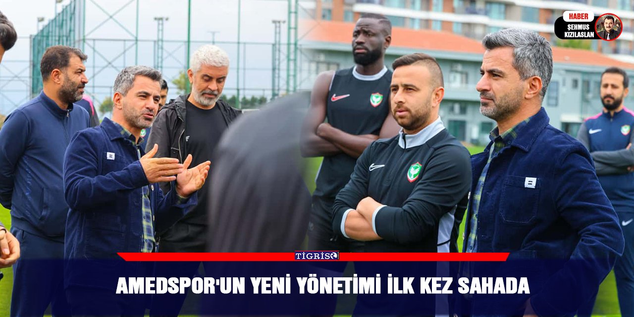 Amedspor'un yeni yönetimi ilk kez sahada