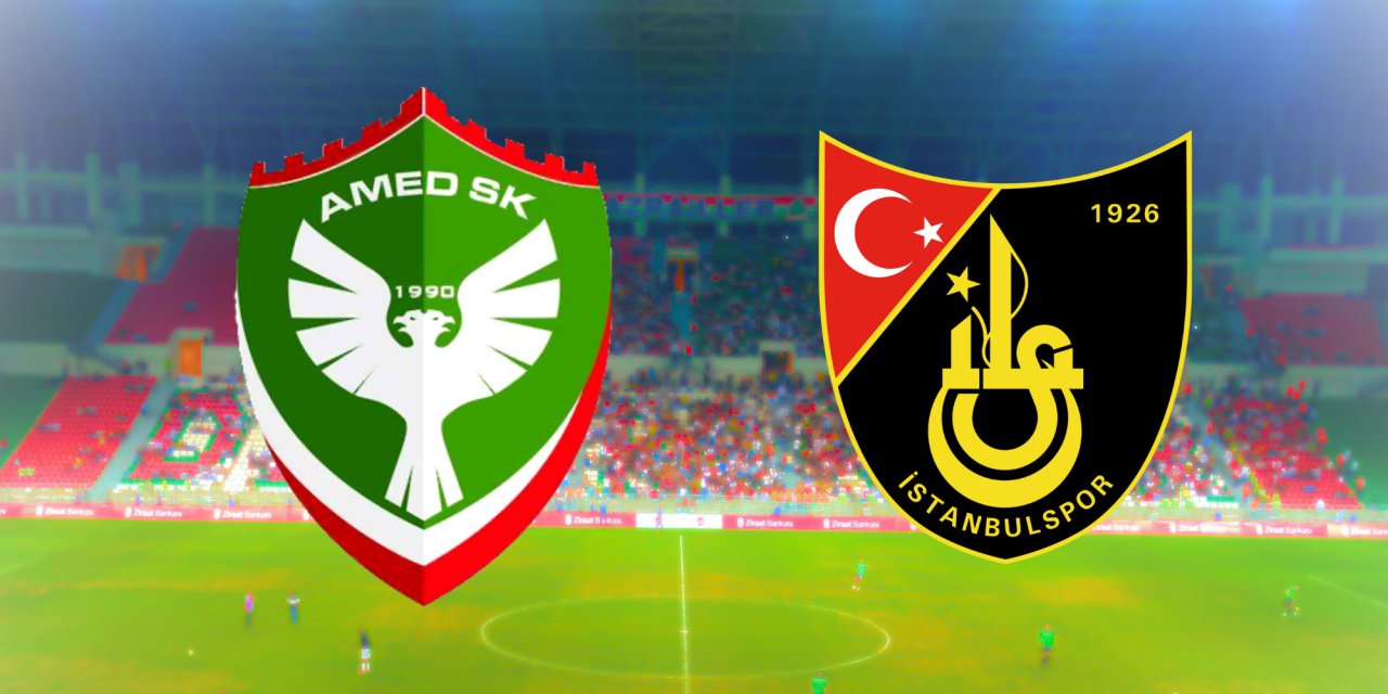 Amedspor-İstanbulspor: Muhtemel 11'ler