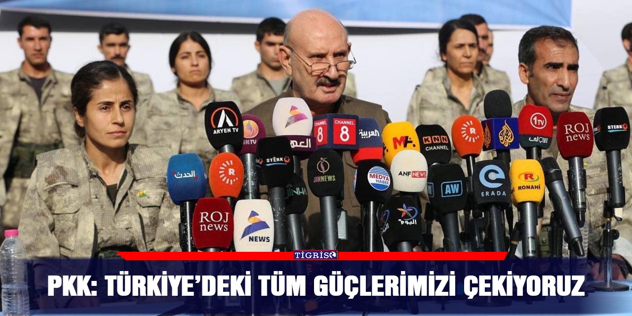 PKK: Türkiye’deki tüm güçlerimizi çekiyoruz