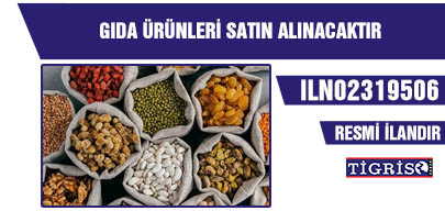 GIDA ÜRÜNLERİ SATIN ALINACAKTIR