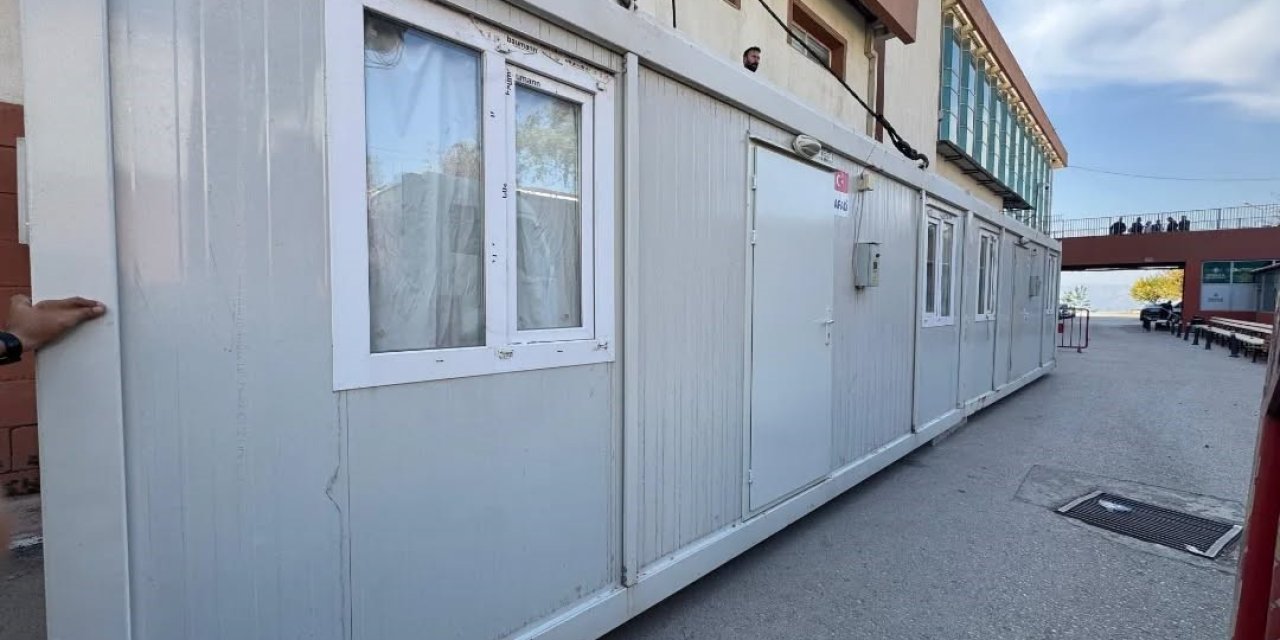 AFAD’tan Şırnak Devlet Hastanesine konteyner desteği