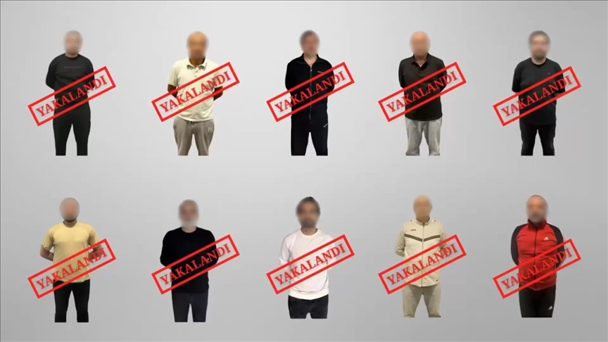 Kırmızı bültenle aranan 10 suçlu Türkiye'ye getirildi