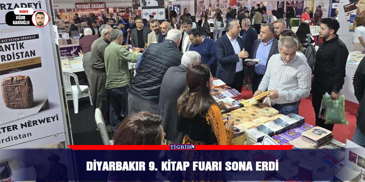 Diyarbakır 9. Kitap Fuarı sona erdi