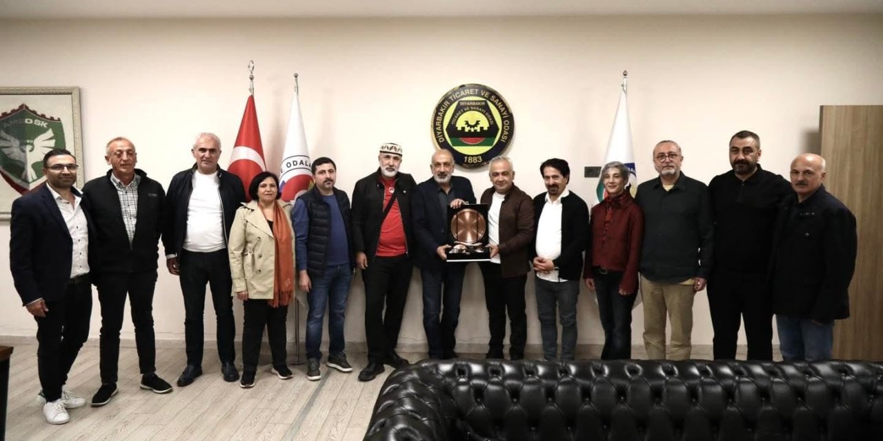 Koma Amed’den DTSO'ya ziyaret