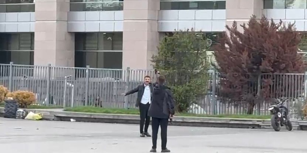 VİDEO - İstanbul Çağlayan’da silah sesleri