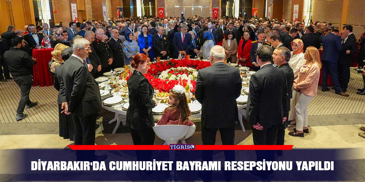 Diyarbakır'da Cumhuriyet Bayramı resepsiyonu yapıldı