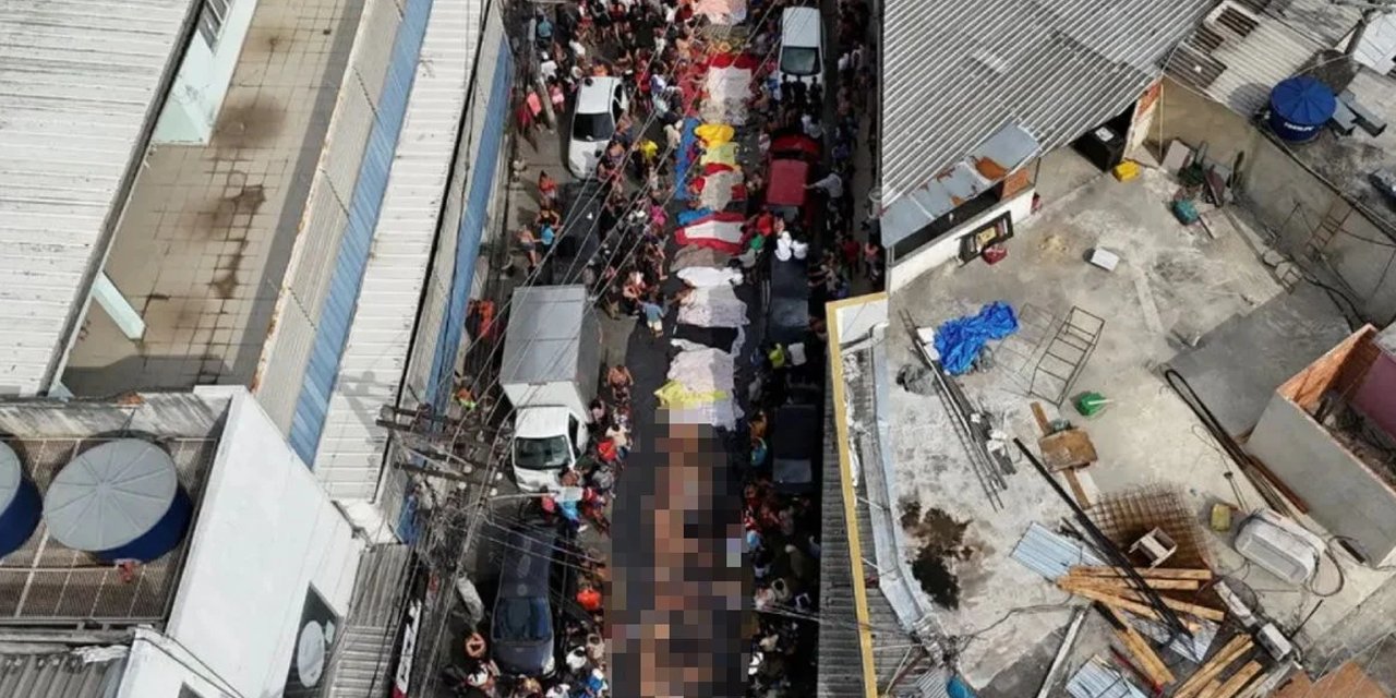 Rio’da kanlı çatışma: 180 ölü