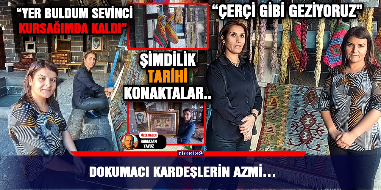 VİDEO - Dokumacı kardeşlerin azmi…