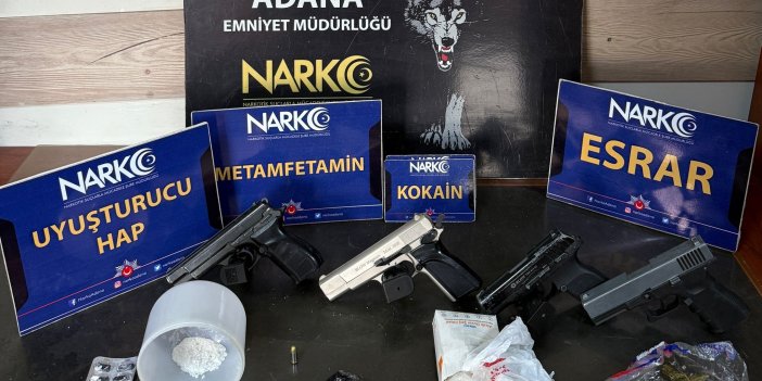 Adana'da uyuşturucu operasyonu: 5 tutuklama