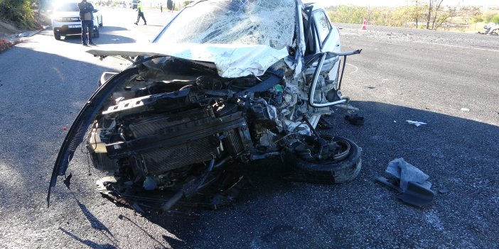 Adıyaman'da feci kaza: 1 polis, 1 muhtar ağır yaralı