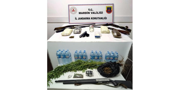Mardin'de uyuşturucu operasyonu: 2 tutuklama