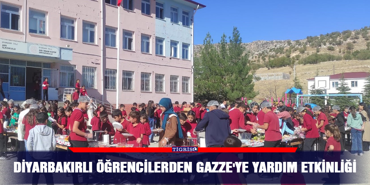 Diyarbakırlı öğrencilerden Gazze'ye yardım etkinliği