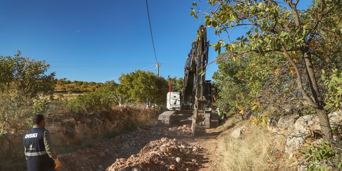 DİSKİ, Eğil’de 40 hanenin su sorununu çözdü