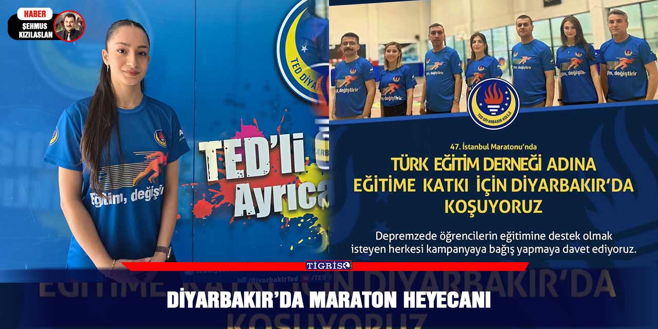 Diyarbakır’da maraton heyecanı