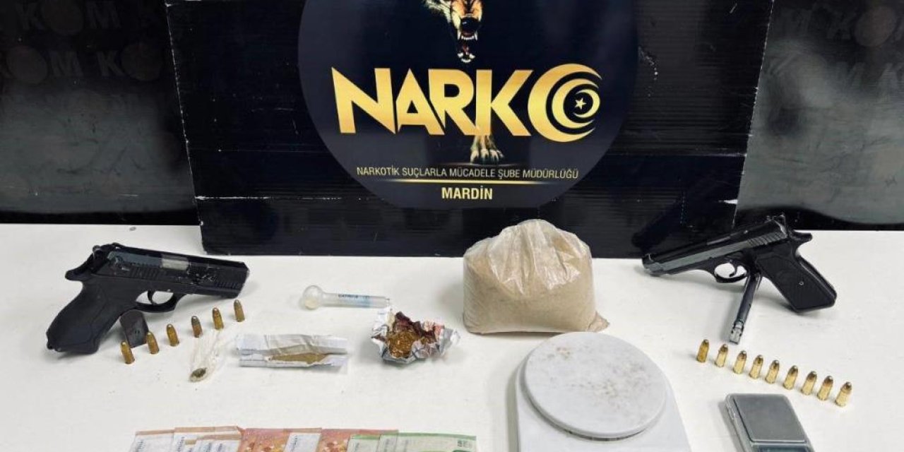 Mardin’de uyuşturucu operasyonu: 8 gözaltı