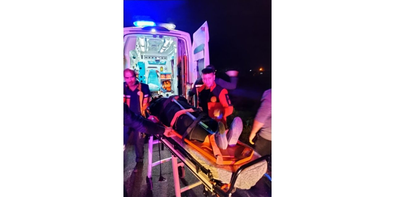 Otomobil devrildi: 3 yaralı