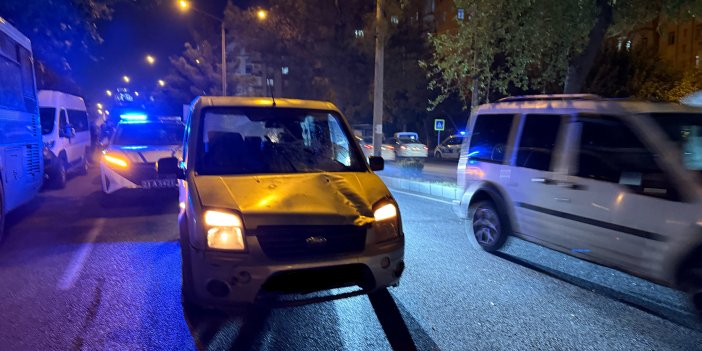 Diyarbakır’da polis aracı yayaya çarptı