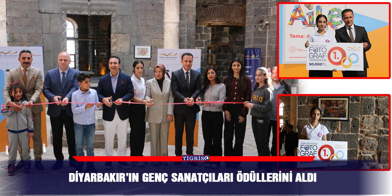 Diyarbakır’ın genç sanatçıları ödüllerini aldı