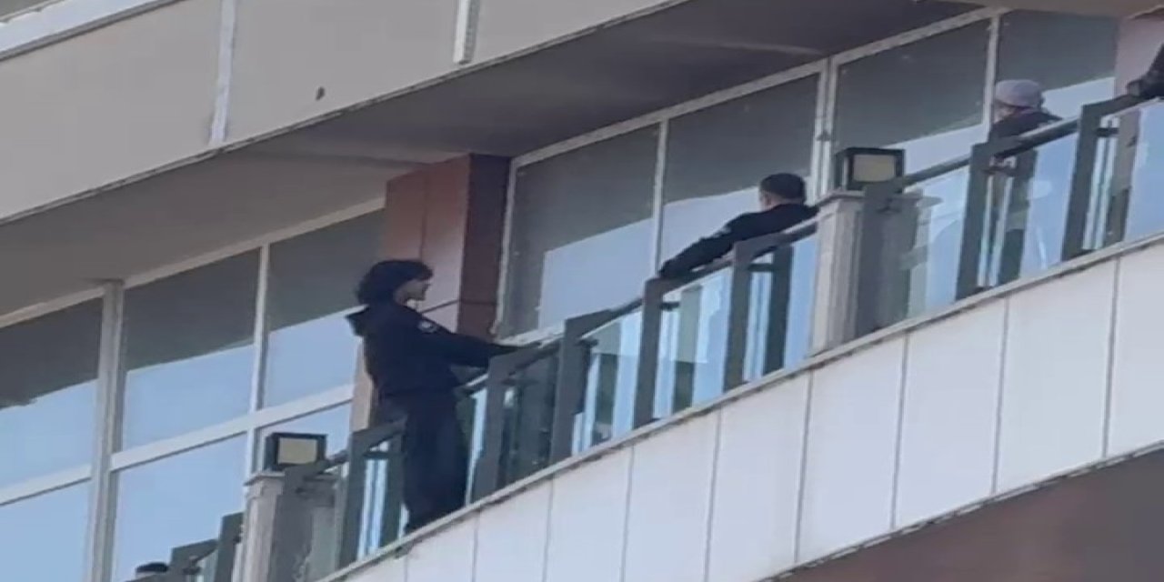 AVM’de intihar girişimi