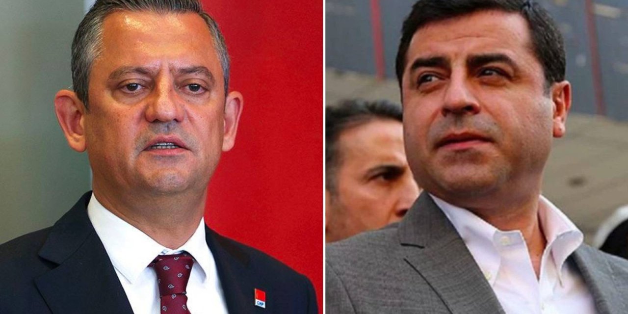 Özel'den Demirtaş için "dokunulmazlık" eleştirisi: "Özür diliyorum"