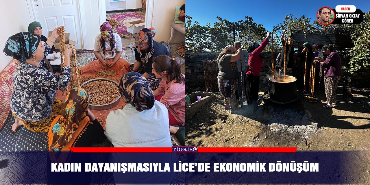 Kadın dayanışmasıyla Lice’de ekonomik dönüşüm